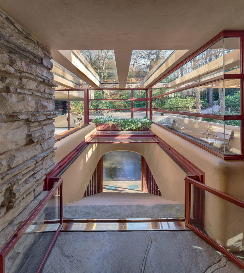 Falling Water Interior