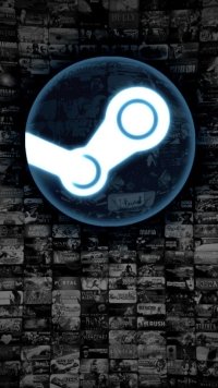  The steam logo