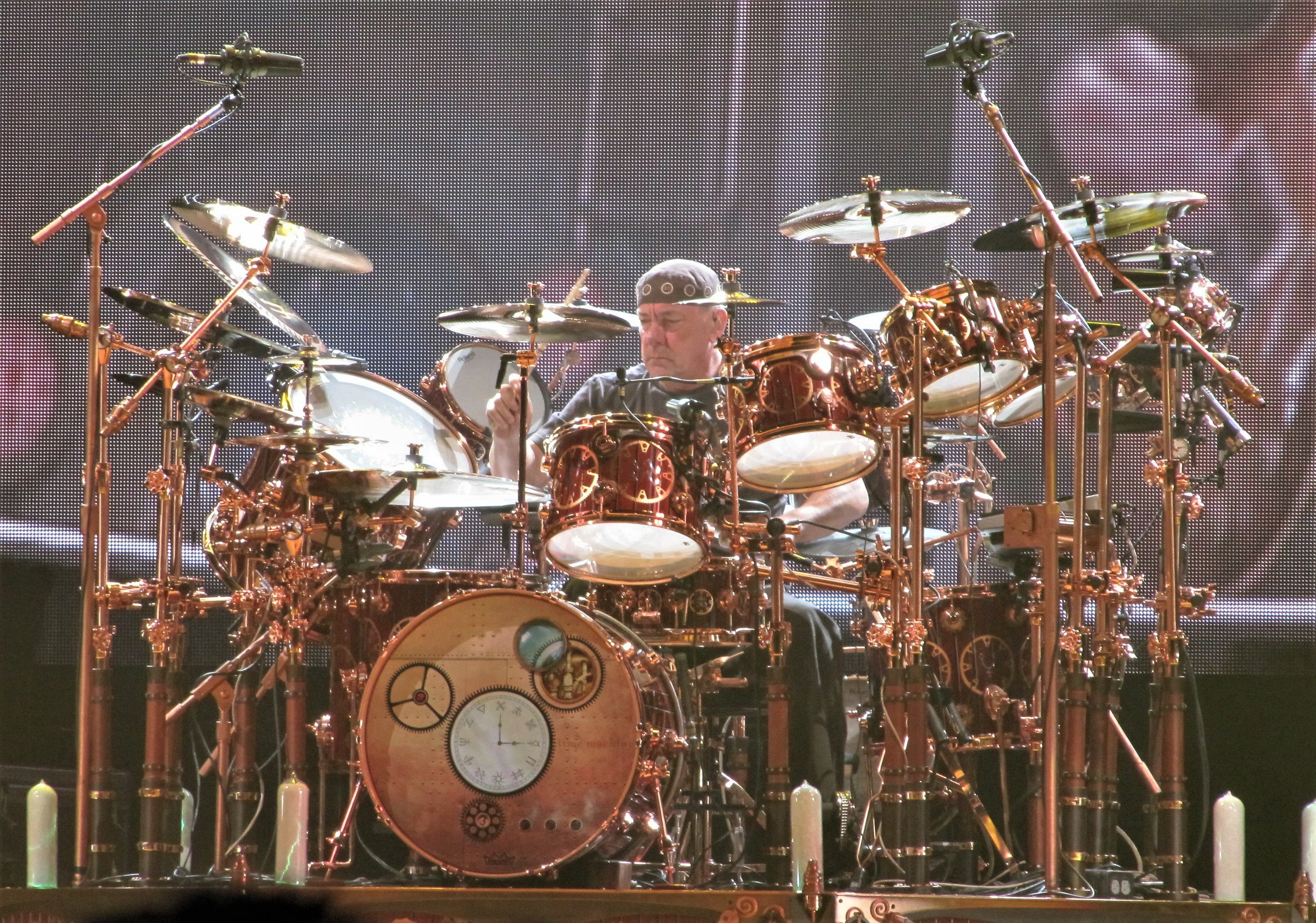 Neil Peart on Drums