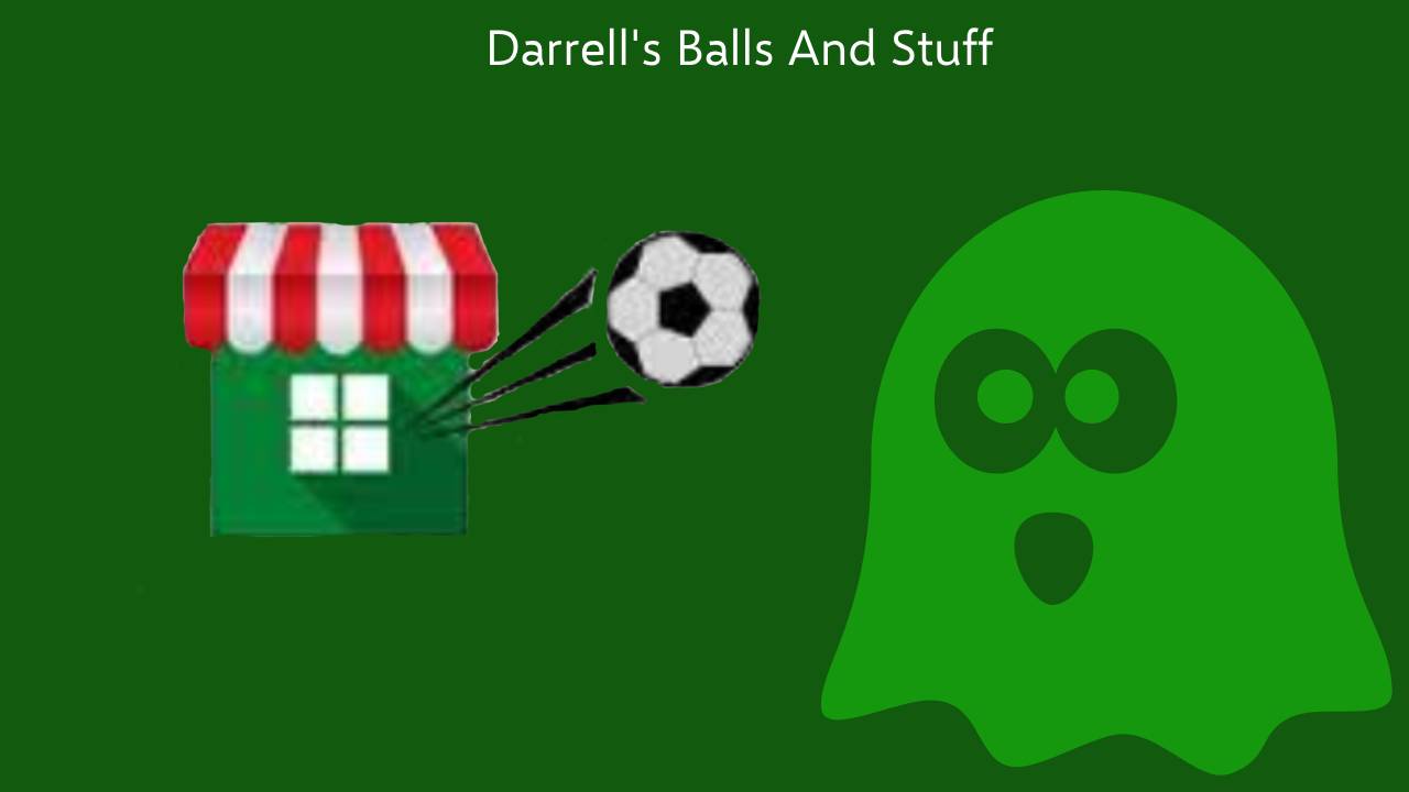 picture of Darrell's Balls And Stuff title. Its a fictional website