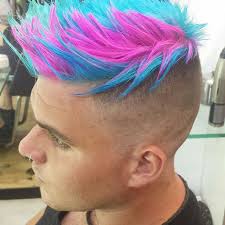 Colored Hair Cut