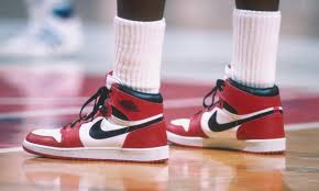 Jordan Wearing Nikes on the Court