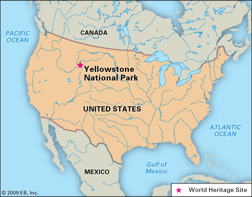 Yellowstone Map